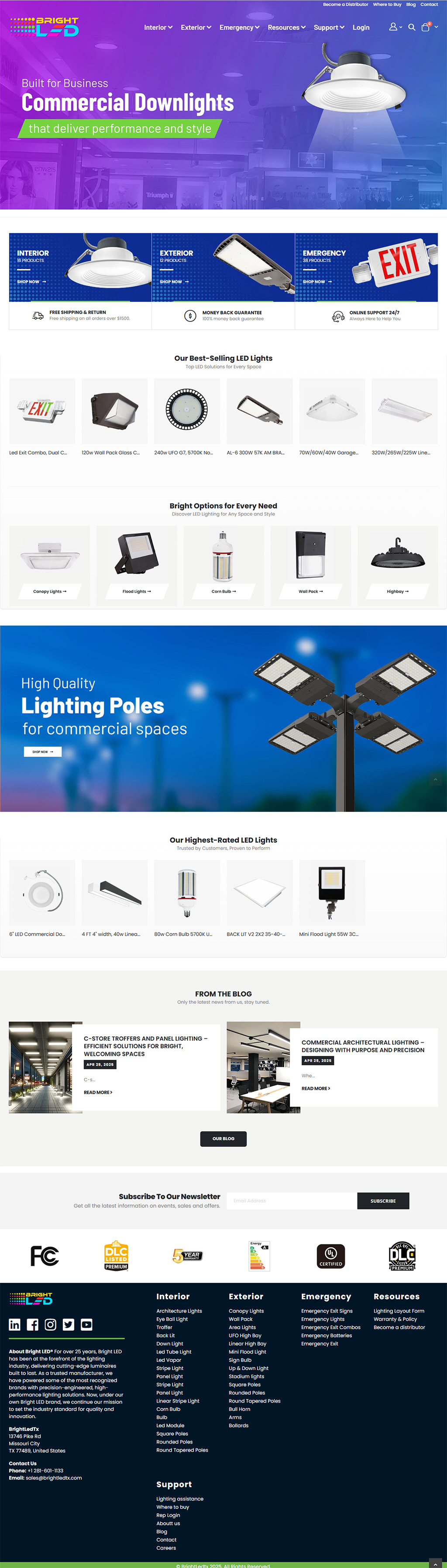 BrightLEDTx Store Snapshot
