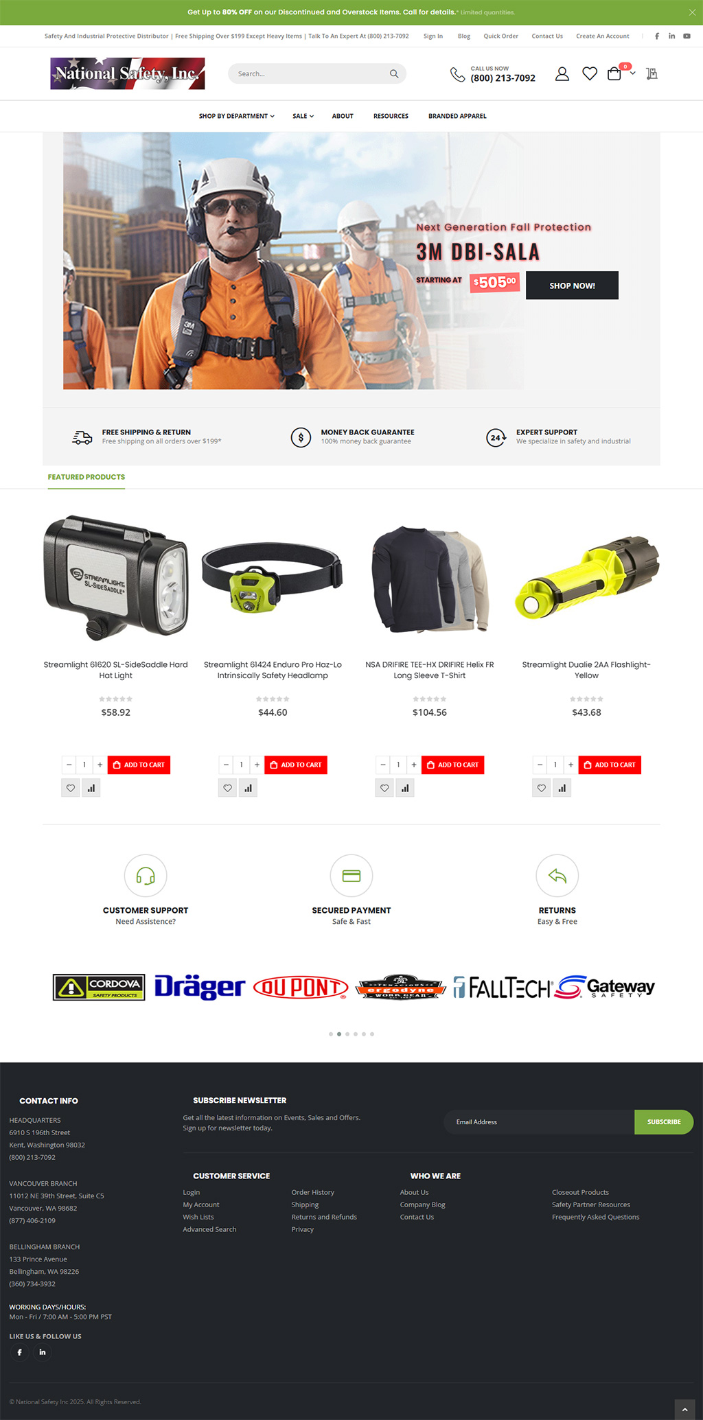 National Safety Store Snapshot